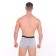 Panties men's boxers "Shark", color gray melange, size 54