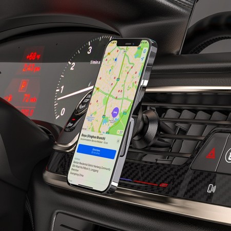 Holder for a smartphone in the auto Hoco Ca81, 4.5-7 ", magnetic, up to 500 grams, black-6