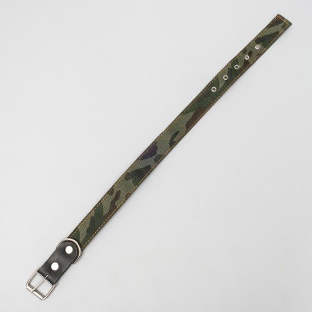 Collar of tarpaulin two-layer "camouflage", 72 x 3.5 cm, Osh 45-60 cm-2