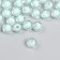 Plastic beads "Green" glossy set 20 grams d = 0.8 cm