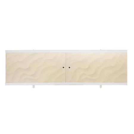 Bath screen "Sand -shaped quarter", 168 cm-6