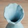 VAZ Coramics Table "Philix" D Ob - 6 cm, 22.5x9 cm, blue