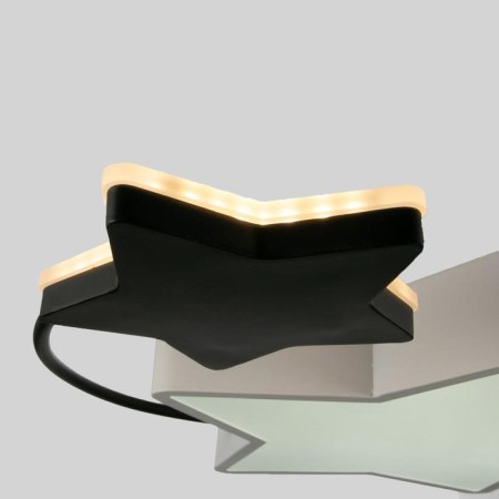 Люстра 1717/2 LED 80Вт 3000-6000К диммер черно-белый 46х41х5,5 см-6
