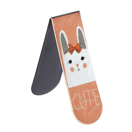 A set of magnetic bookmark for books Calligrata 6 pieces, "animals", mix-9