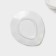 Tea couple ceramic "basalt", 2 items: mug 200 ml, saucer d = 14.8 cm, white color