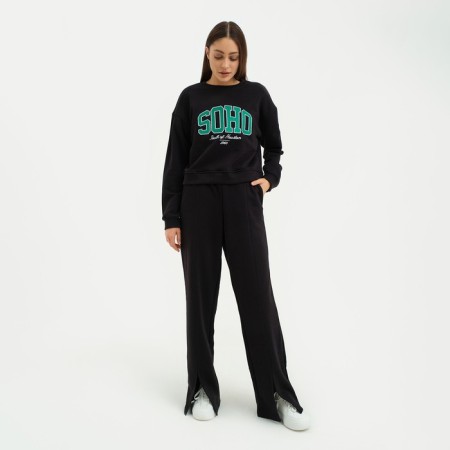Women's costume (jumper and trousers) Mist Soho, p. 40-42, black