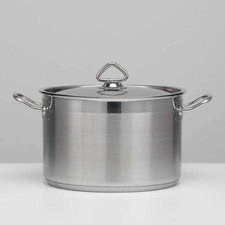 Pan, 7 l, d = 25.5 cm, h = 16 cm, metal cover, triple bottom, induction