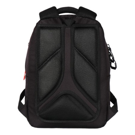 School backpack, 40 x 27 x 20 cm, Grizzly, ergonomic back, laptop department, black-5