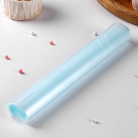 Confectionery bag h = 65 cm, roll 10 pcs, 65 × 28 cm, the color is transparent-6