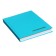 The diary is half -dantered for 4 years A5, 192 sheets, the cover of the boumville, turquoise