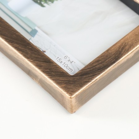 Photo frame plastic in 4 photos 10x15 "Vase with spikelets" Dark gold 41.5x32.2x2.5 cm-1