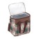 Thermo -mosuma with a zipper 20 l, brown color