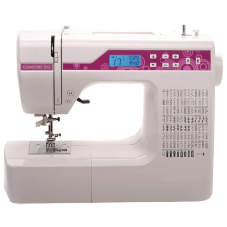 Comfort 80 sewing machine, 100 operations, estimated, hidden, elastic line