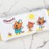 Mochelk Children's three cats "Sea Hello" size 23x10 cm