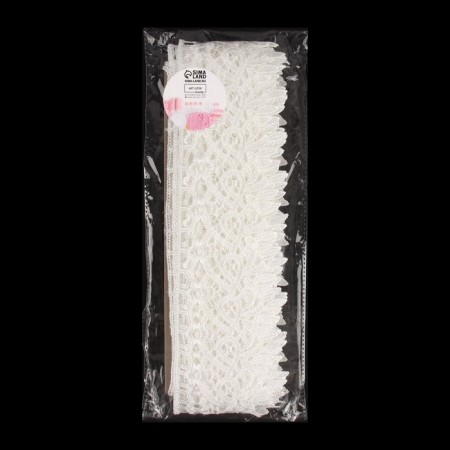 Hypure lace, 65 mm × 9 ± 0.5 m, white color-2