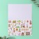 Stickers in the book "Okay-ka" + 3 background 20.7x14.2 cm