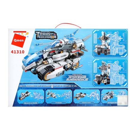 Designer Transformer "Galactic Hunter", 4 in 1, 821 detail-4