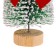 New Year's decor "Christmas tree on a stand with a bow" 6x6x15 cm