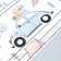 Stick plastic interior color "City Travel" 30x90 cm
