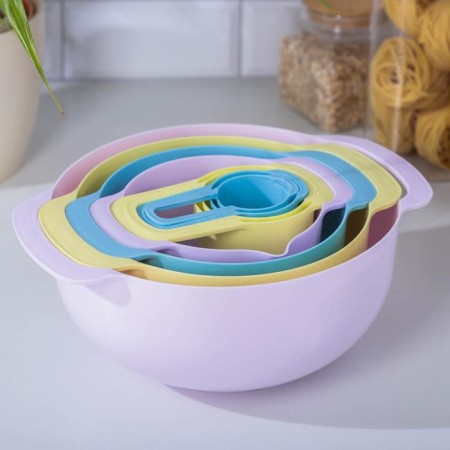 COMPACT kitchen set, 8 items, color mix