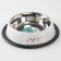 Metal bowl for a cat with a non-slip base “Moore!”, 235 ml, 15x3.5 cm