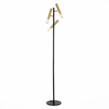 The floor lamp ST LUCE. SL1236.405.03. Eclip. 3x5 watts, G9, 4000k, 24x24x157 cm, black color