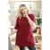 Female dress, size 52, burgundy color