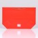 Gift package with a tape of 30 x 27.5 x 12 cm "Red"