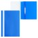 A set of folders-checkers 5pcs. Calligrata, A4, 180MKM, with a blue transparent top