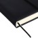 Dated diary 2024 A5 176 sheets, Devente.tudor, solid cover of artificial leather, lies, cream block 70 g/m2, black