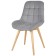 Dining stool Polini Home Verona SD, color light-gray-natural
