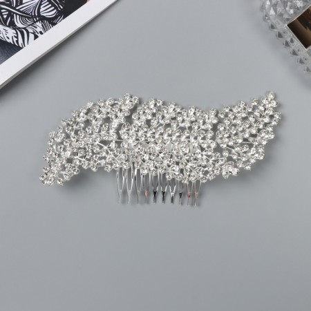 Rosemary Combus "Rosemary" petal, 14x6 cm, silver