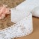 Knitted lace, 60 mm × 15 ± 1 m, white color