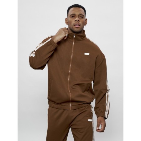 Sports suit men's, size 52, brown color-5