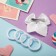 Hair set "Baby" 5 pcs (1 clamp, 4 elastic bands) butterflies