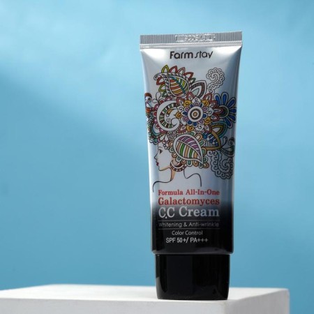 Multifunctional CC-Cream with enzyme galactomisis SPF 50 Farmstay
