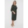 Female dress, size 56, green color