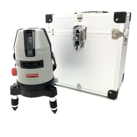 Laser Laser Crown CT44063 MC, 6 green rays, 30 m, 515 nm, ± 2 mm/m, 5/8 m
