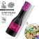 A spring clap in the shape of a bottle "can all" foil pink gold 16 cm