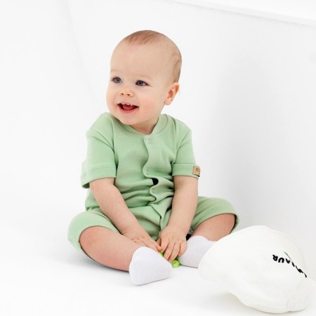 Sandwheel children's minku, green color, height 62-68 cm-1