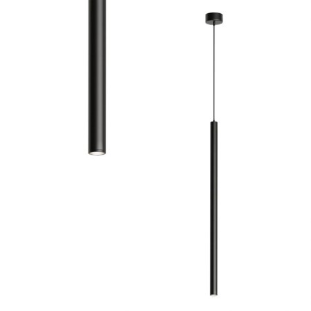DK4304-BK suspended lamp with built-in LED Glingor, IP20, 5W, 4000K, Black, aluminum