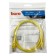 Buro UTP-5E-YUTP 4 pair CAT5E CCA Molded 1M yellow RJ-45 (M) -RJ-45 (M)