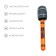 Inflatable toy "microphone", 65 cm, sound, color mix