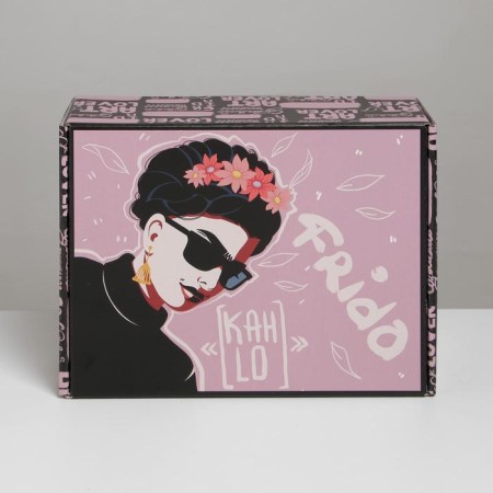 Gift folding box, packaging, Frida, 27 x 21 x 9 cm-2