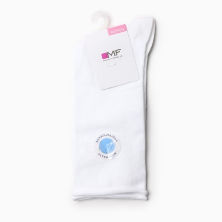Women's socks, white color, size 25-27-2