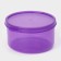 Container Round shares, food, 300 ml, purple color