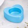 Small Climb "Small. Marble" from gypsum, 7x3cm, blue