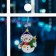 LED figure on the suction cup “Snowman” 19 × 22 cm, plastic, batteries AAAX3 (not in the kit), glow warm white