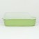 Toilet with side, 50x35x18 cm, green