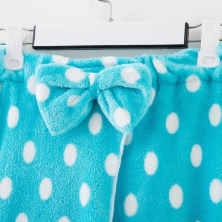 Set for a bathhouse and bathroom Ethel "Peas" towel-Pareo 75*120 cm+bandage, central blue-9
